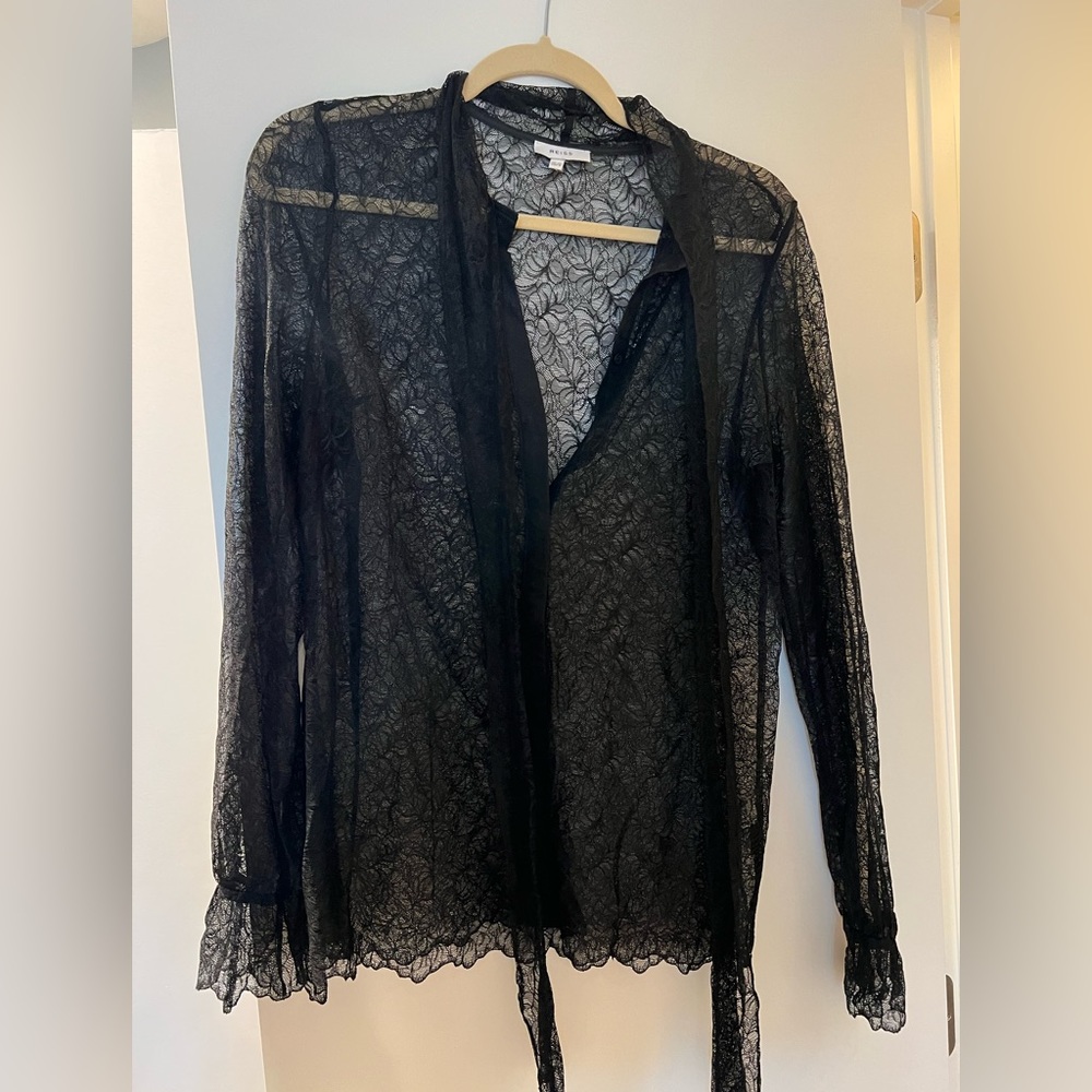 Reiss Lace Blouse